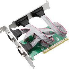 4 Port RS-232 DB9 Serial Port COM to PCI Card
