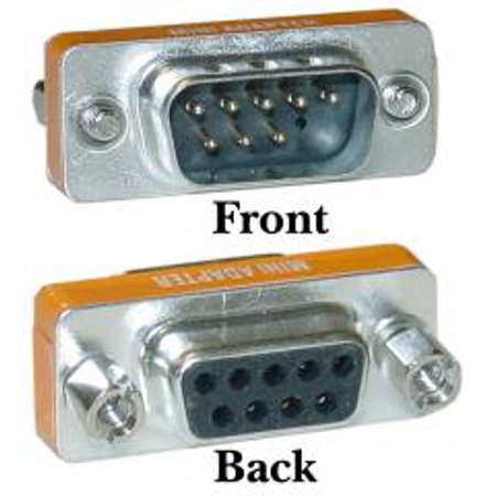 Copla Serial DB9 Null Modem Macho/Hembra RS232