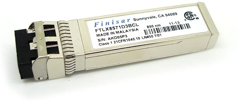 Módulo SFP Finisar10GBASE-SR/SW 1200Mx-SNL-I