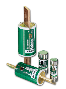 Fusible Lento 6 Amp, 600V, Clase J, con indicador