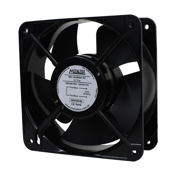 Ventilador CA, 172x151x51mm, 115/23VCA, 2300/2500RPM, buje