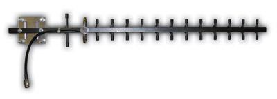 Antena Yagi 850 MHz 14dB de ganancia
