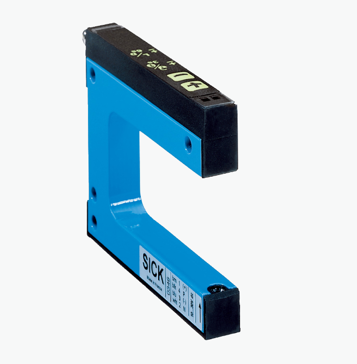 Sensor óptico de horquilla, LED, infrarrojo, 850nm, IP65