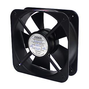 Ventilador CC, 172x151x51mm, 24VCC, 3800RPM, buje