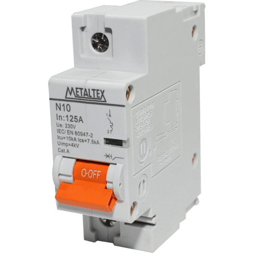 Interruptor automático 10KA 1 polo Curva C 4A