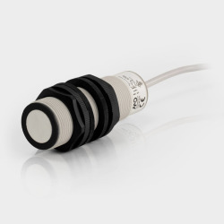 Ultrasonic sensor M30 PNP NO/NC 250-3500 mm cable 2m with teach-in button, cULus