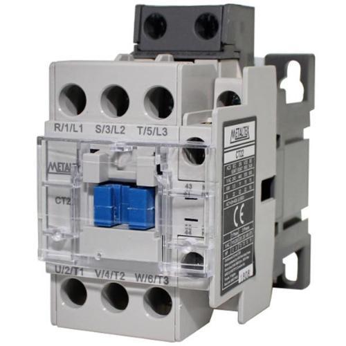 Contactor Tripolar 22A/AC3 Bobina 48VCC Auxiliar 1NA+1NC