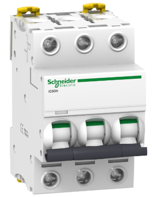iC60H - Miniature Circuit Breaker - 3P - 2A - C curve