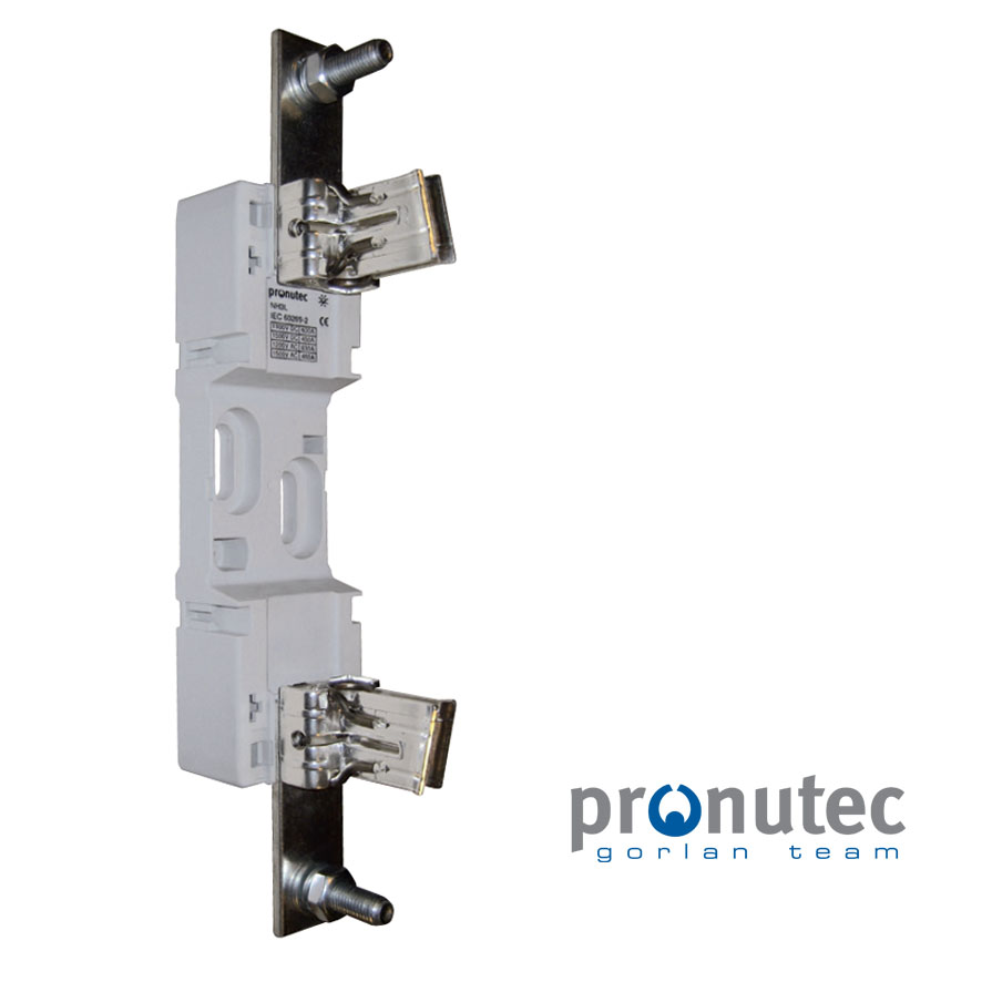 Base portafusible NH 2XL, 1Polo, 1100 / 1500 VDC