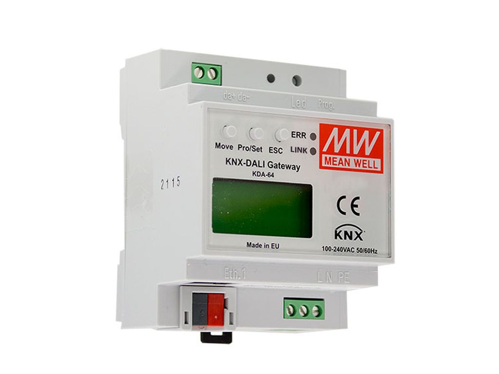 Gateway KNX a DALI