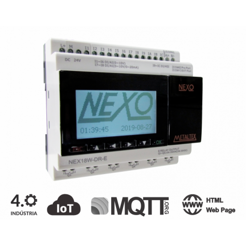 Mini PLC Nexo WEB 12 Entradas 6 salidas