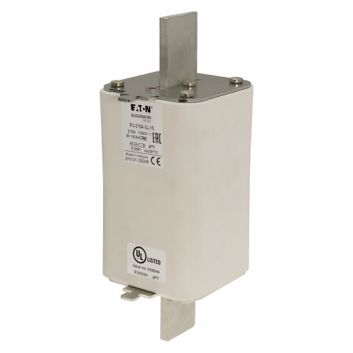 Fusible 315A, curva gPV, tamaño 3L, 1500VDC
