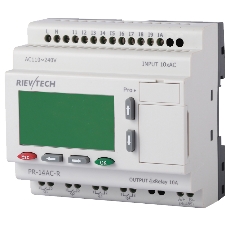 PLC programable por software 10 entradas digital, 4 salidas 