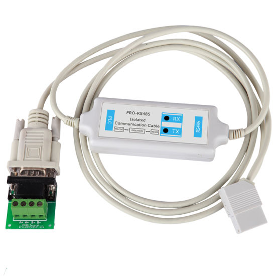Converter cable from CPU's programming port to RS485 port.