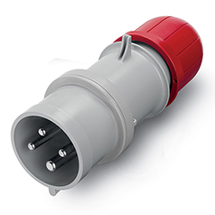 ENCHUFE MACHO VOLANTE 3P+T IP44 16A 6h 380-415V