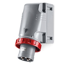 ENCHUFE MACHO S/PUESTO 3P+N+T IP67 63A 6h 346-415V