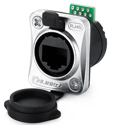 Conector Serie YT-RJ45 RJ45 Socket soldar CNLINKO