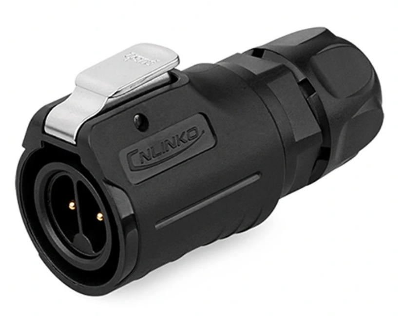 Conector Serie LP-16 Macho 2 Pines Plug Soldar CNLINKO