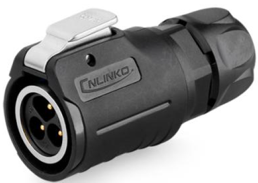Conector Serie LP-16 Macho 3 Pines Plug Soldar CNLINKO