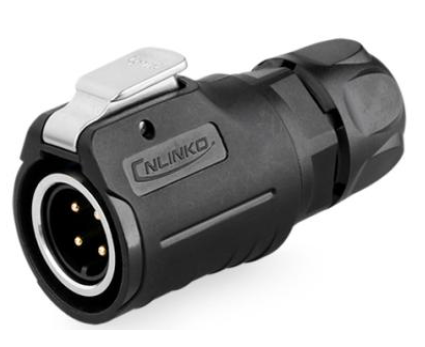 Conector Serie LP-16 Macho 4 Pines Plug Soldar CNLINKO