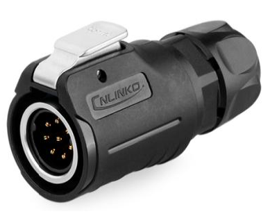 Conector Serie LP-16 Macho 8 Pines Plug Soldar CNLINKO