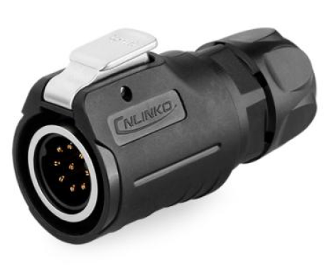 Conector Serie LP-16 Macho 9 Pines Plug Soldar CNLINKO