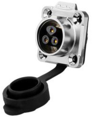 Conector Serie LP-16 Hembra 3 Pines Socket Soldar CNLINKO