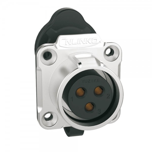 Conector Serie LP-20 Hembra 3 Pines Socket Soldar CNLINKO
