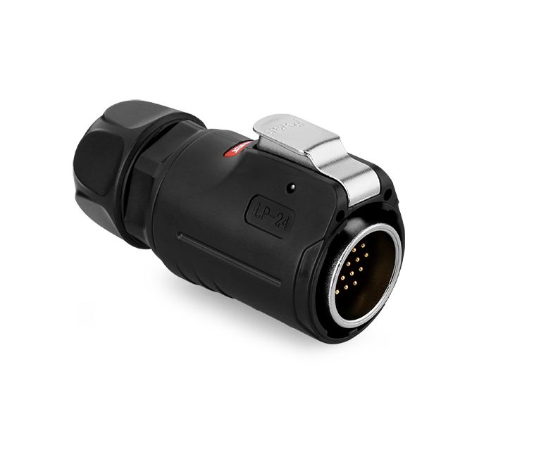Conector Serie LP-24 Macho 24 Pines Plug Soldar CNLINKO