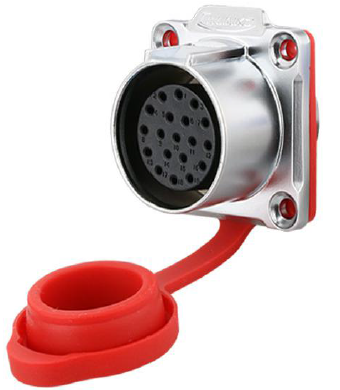 Conector Serie LP-24 Hembra 19 Pines Socket Soldar CNLINKO
