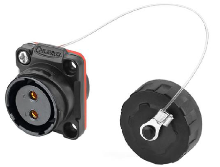 Conector Serie YM-20 Hembra 2 Pines Socket Soldar CNLINKO