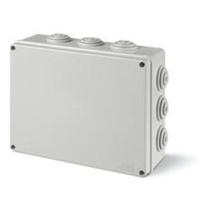 CAJA  DE DERIVACION ESTANCA IP55 GW 650°C 100x100x50mm 6 CONOS p/PG21