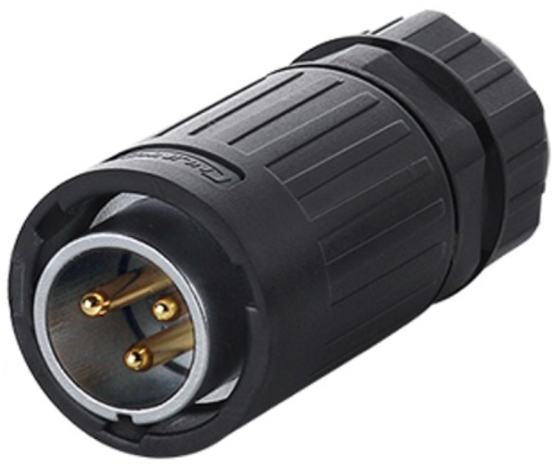 Conector Serie YA-20 macho volante 3 Pines Plug Soldar CNLINKO