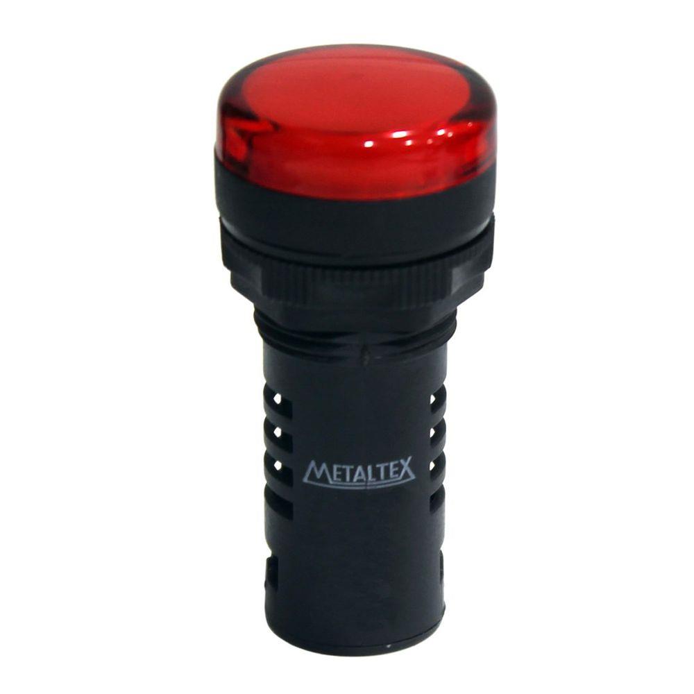 Piloto LED 22mm 110VCC/VCA Rojo