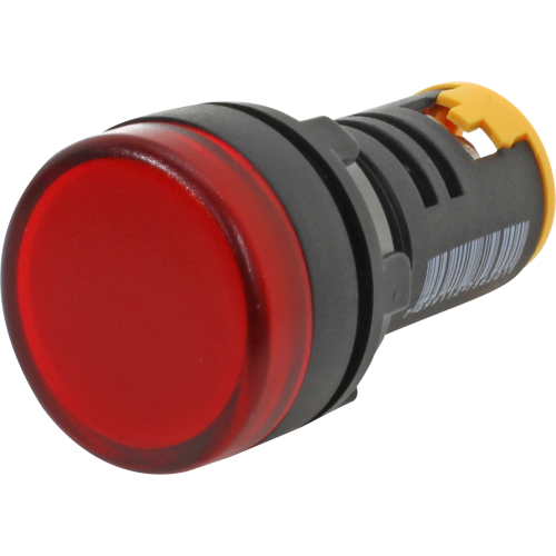 Piloto LED 22mm 220VCA Rojo
