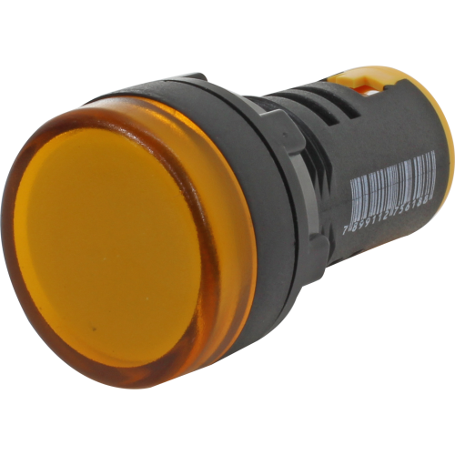 Piloto LED 22mm 24VCC/VCA Amarillo