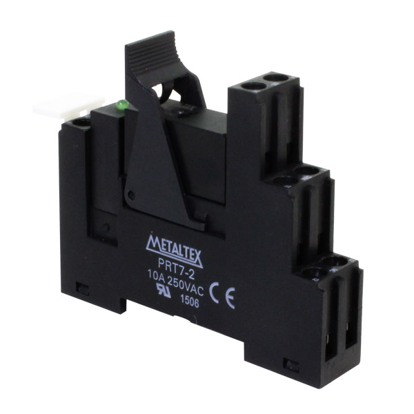 Interfaz Relé 2 inversores, 8A, bobina 220VCA, fijación a través de tornillo, modulo LED rojo