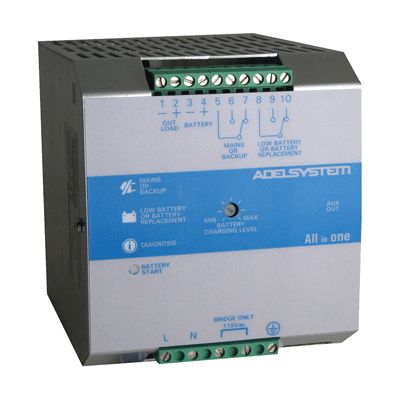 UPS en DC riel din entrada 115~230VAC salida 48V 5A