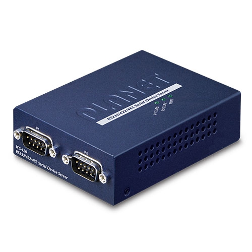 Servidor de Dispositivo Serial 2 Puertos RS-232/RS-422/RS-485