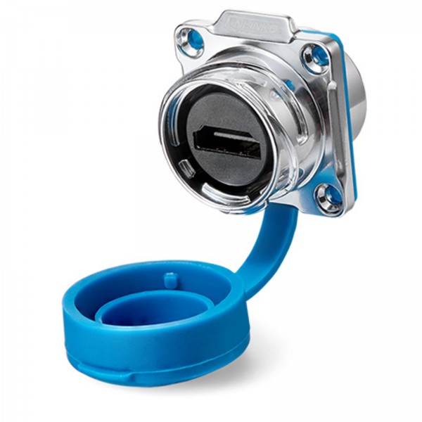 Conector Serie DH-24 HDMI Socket 4K CNLINKO