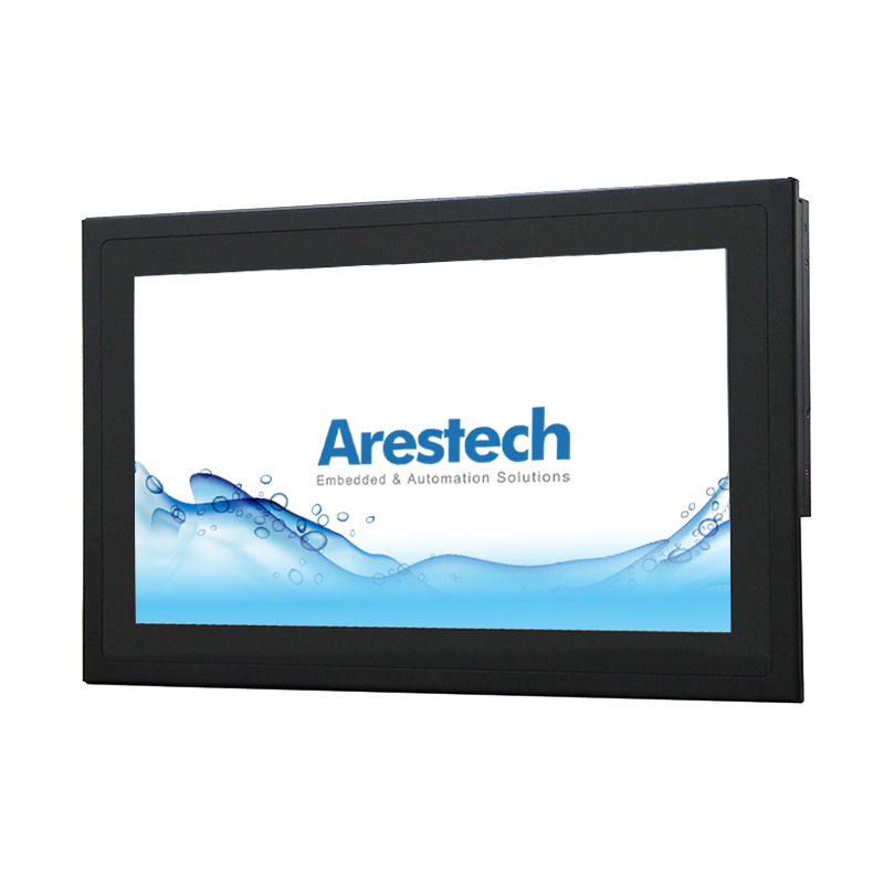 15.6" 16:9 (1920 x 1080), 450nits, Fanless Panel PC with Intel Core i5-7200U CPU, Projected Capacitive Touch, 4 USB 3.0, 3 RS-232, 1 RS-232/422/485, 8bits GPIO, Line out, Mic in, 2 GbE, 1 DP, 1 HDMI, DC 9-36V, Phoenix Connector