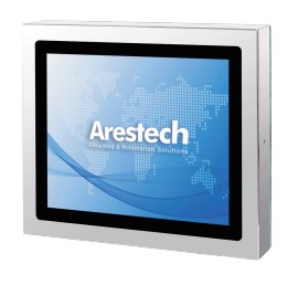 19" 4:3 (1280 x 1024), 350nits, Stainless Steel 316 Full IP66/69K Protection, Fanless Panel PC with Intel Core i5-7200U CPU, Projected Capacitive Touch, 4G RAM, 128G SSD, 4 USB 3.0, 2 USB 2.0, 1 RS232, 1 RS-232/422/485, 2 GbE, , DC 9-36 V (M12 Connector)