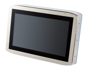 15.6" 16:9 (1920 x 1080), 450nits, Stainless Steel 316 Full IP66/69K Protection, Fanless Panel PC with Intel Core i3-7100U CPU, Projected Capacitive Touch, 4G RAM, 64G SSD, 2 USB 2.0, 1 RS232, 1 RS-232/422/485, 2 GbE, DC 9-36 V (M12 Connector)