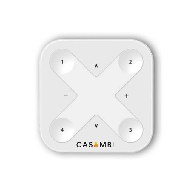 Interfaz de usuario Casambi Xpress blanco