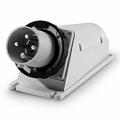 ENCHUFE MACHO S/PUESTO 63A 3P+N+T 9h 208-250V 50Hz 60Hz 