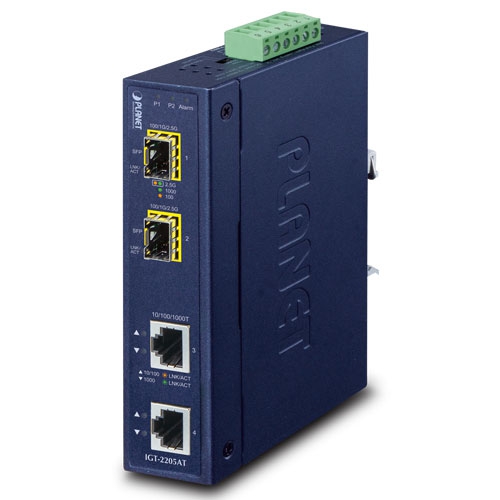 Conversor de medios industrial IGT-2205AT