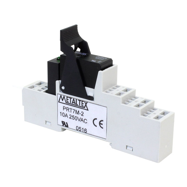 Interfaz Relé SPDT 16A, Bobina 12VCC, Resorte, Modulo Led Verde