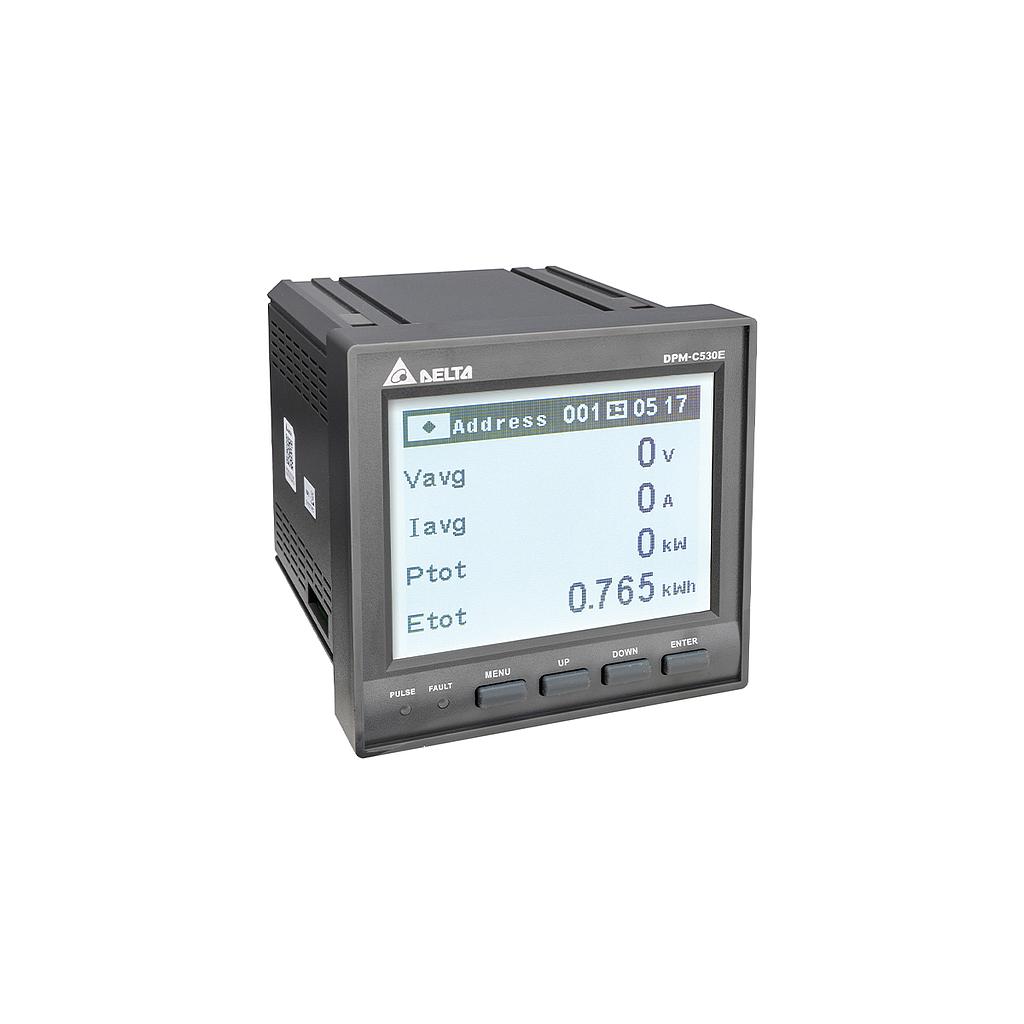 Medidor de energía multifunción 96x96mm 3P4W C530