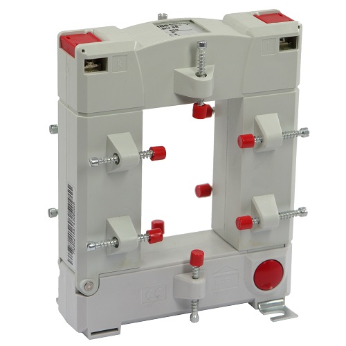 Transformador de corriente 400/5A 2,5VA clase 1, Barra 1: 50x80 mm, nucleo partido, KBU