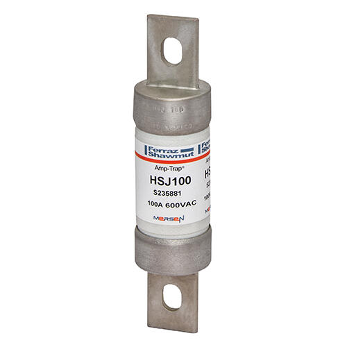 Fusible clase J, 100A, 600 VAC / 500VDC, curva rápida